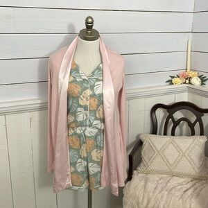 PJ Harlow Shelby powder Pink Cardigan xs